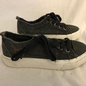 Blowfish Malibu Women's Clay SMOKED CANVAS Size 7